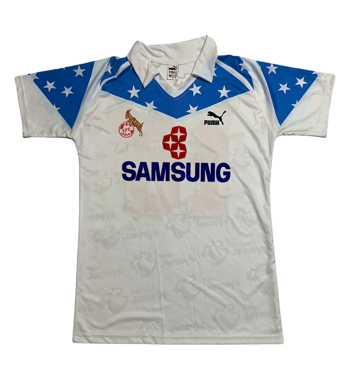 FC Köln Shirt 1988-1989 Away - Retro Jersey, FC Köln trikot, FC Köln Retro Trikot