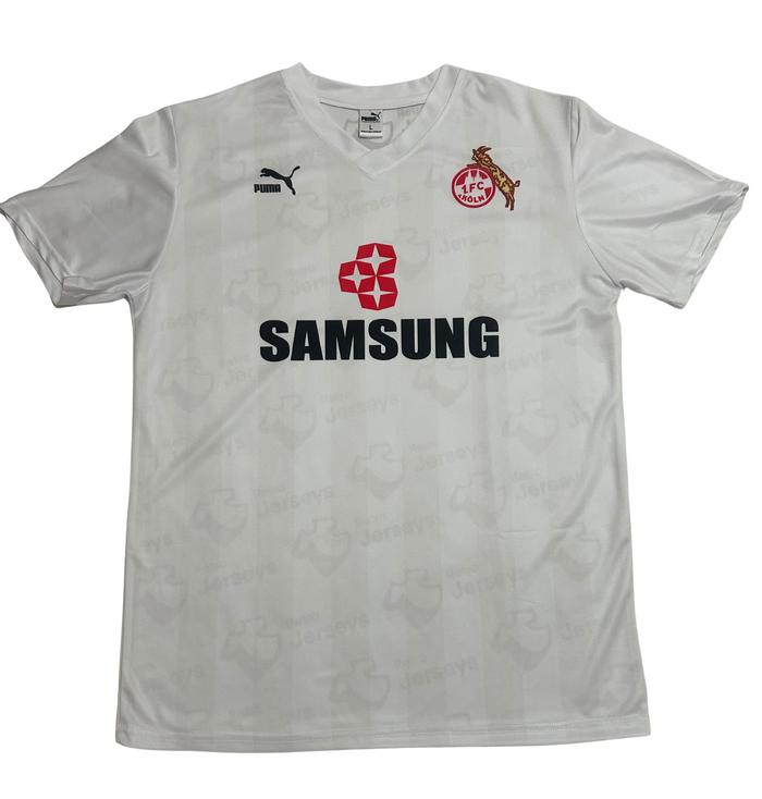 FC Köln Shirt 1988-1990 Home - Retro Jersey, FC Köln trikot, FC Köln Retro Trikot