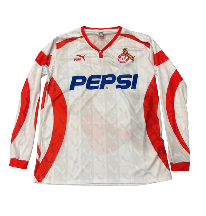 FC Köln Shirt 1993-1994 Home - Retro Jersey, FC Köln trikot, FC Köln Retro Trikot