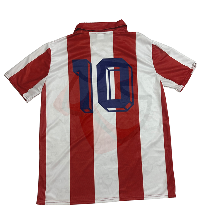 FC Red Star 1990-1991 Home - Retro Jerseys, FK Crvena Zvezda , Red Star Retro