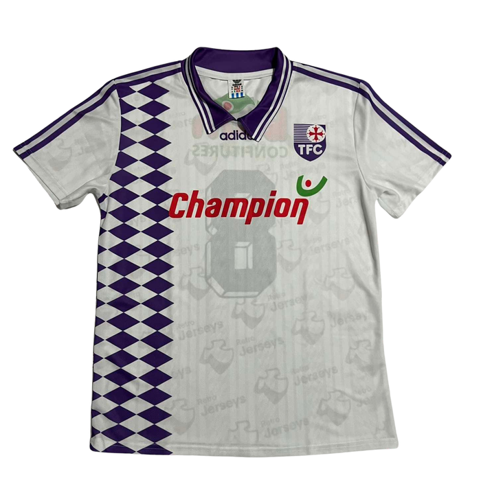 FC Toulouse Shirt 1995-1996 Home - Retro Jerseys, FC Toulouse maillot