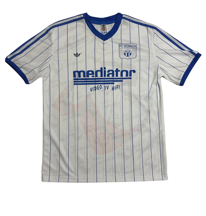 FC Zürich Shirt 1983-1985 Home - Retro Jerseys, FC Zürich Trikot, FC Zürich Retro