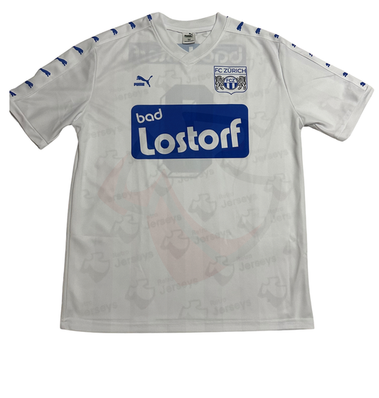 FC Zürich Shirt 1986-1988 Home - Retro Jerseys, FC Zürich Trikot, FC Zürich Retro