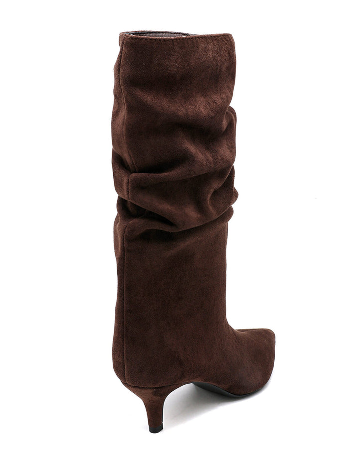 "Felice" ankle boots dark brown