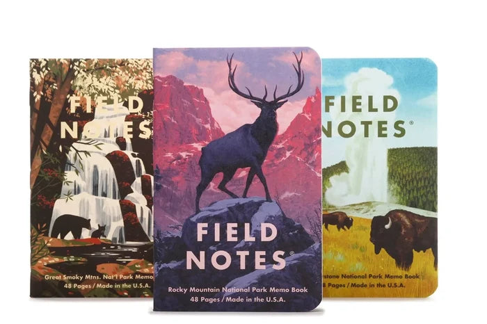 Field Notes National Parks C – Graph Paper 3-Pack
