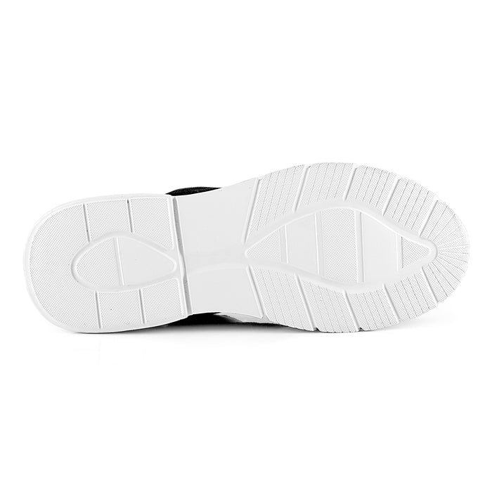 Finchley Suede Smart Casual Trainers - White