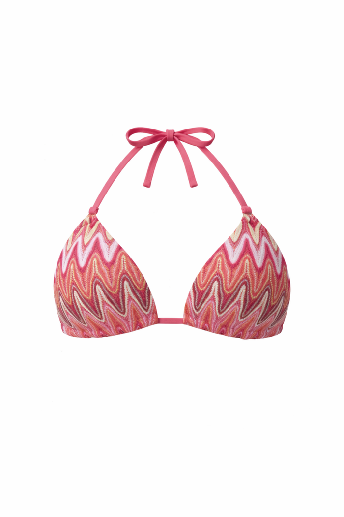 "Fiore” bikini top pink
