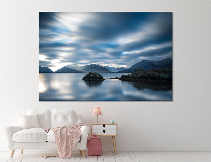 Fjords View Canvas Print #7119