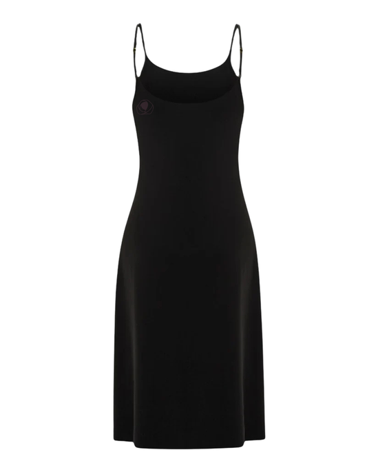 Gemsli FK311 39" Black Luxury Adjustable Straps Seamless Slip Myselflingerie.com