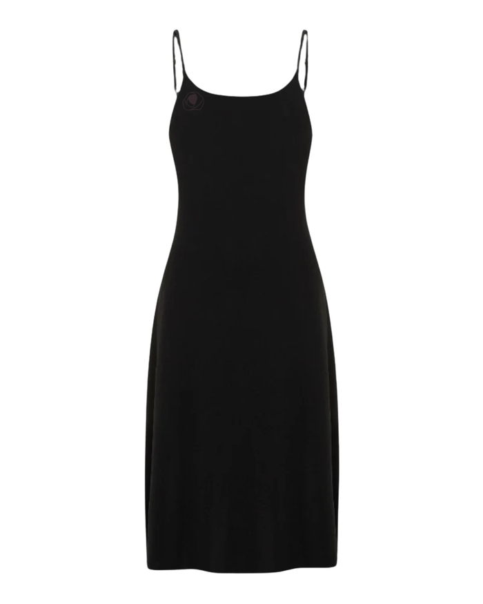 Gemsli FK311 39" Black Luxury Adjustable Straps Seamless Slip Myselflingerie.com