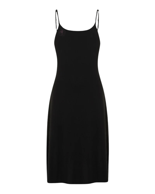 Gemsli FK311 39" Black Luxury Adjustable Straps Seamless Slip Myselflingerie.com