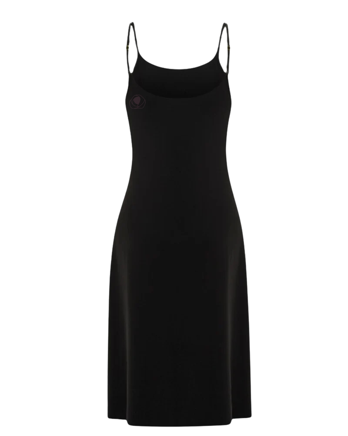 Gemsli FK311 39" Black Luxury Adjustable Straps Seamless Slip Myselflingerie.com