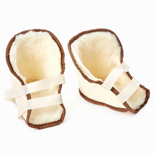 Fleece Heel Protectors
