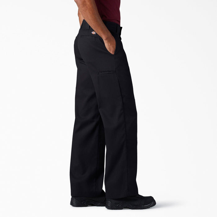 Dickies FLEX black double knee work pant, alternate view of the tool and utility pockets