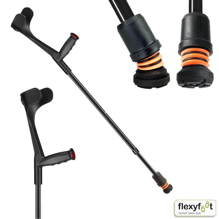 Flexyfoot Ergo Open Cuff Crutch - Single