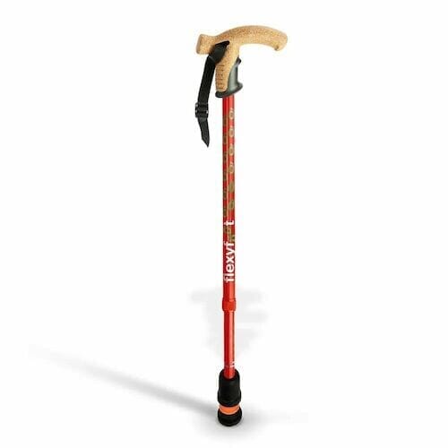 Flexyfoot Premium Cork Handle Walking Stick