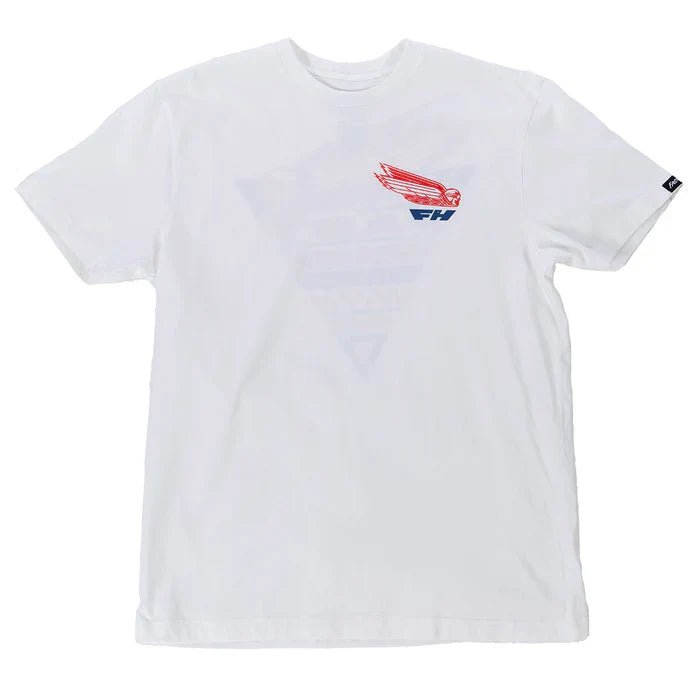 Fasthouse Flyer graphic t-shirt in white, additional product view