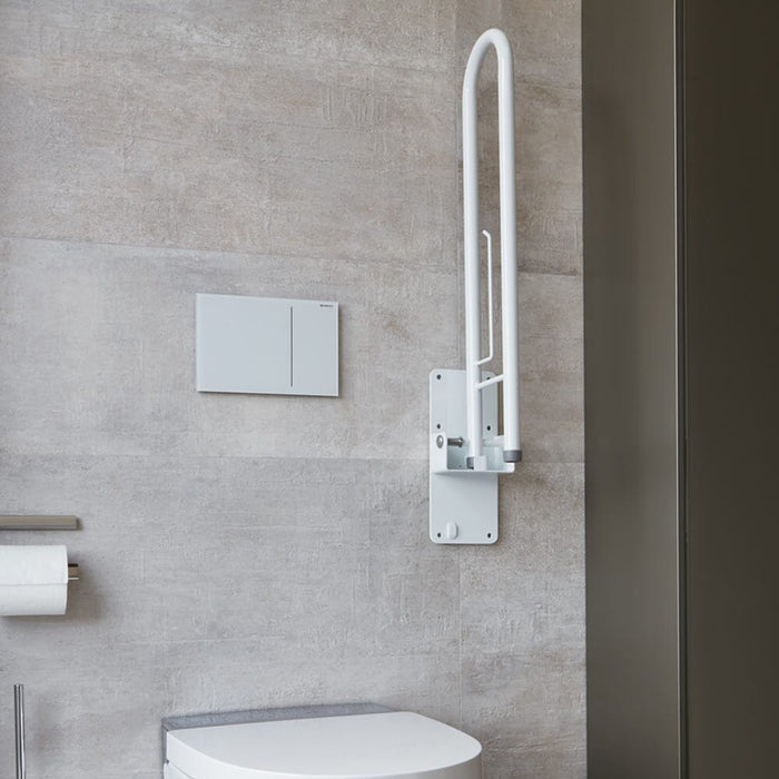 Folding Toilet Support Rail