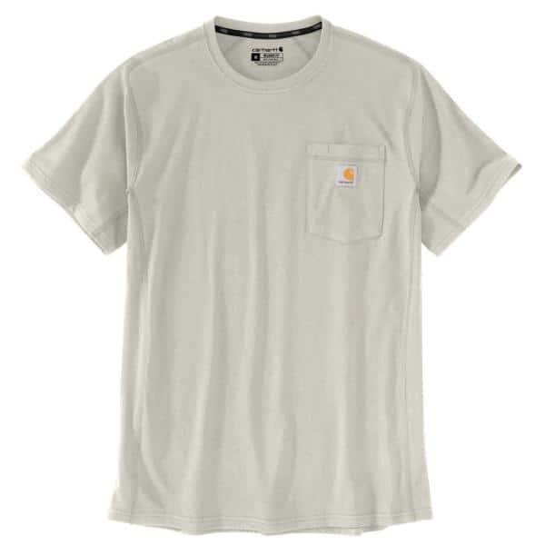 Carhartt Force midweight short sleeve pocket work tee in malt, alternate product view