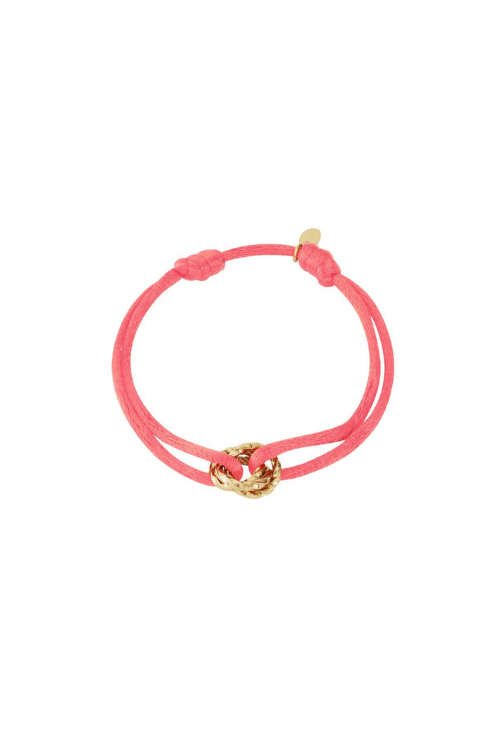 "Forever" bracelet coral