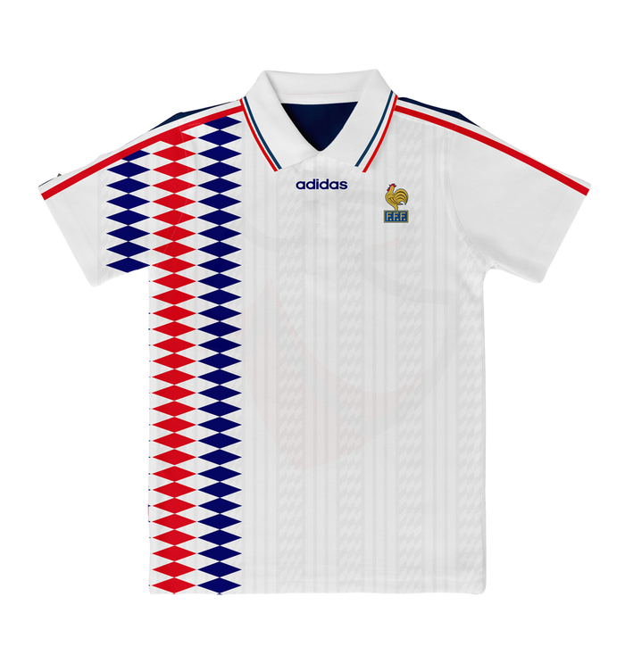 France National Shirt 1994 Away - Retro Jerseys, maillot France national