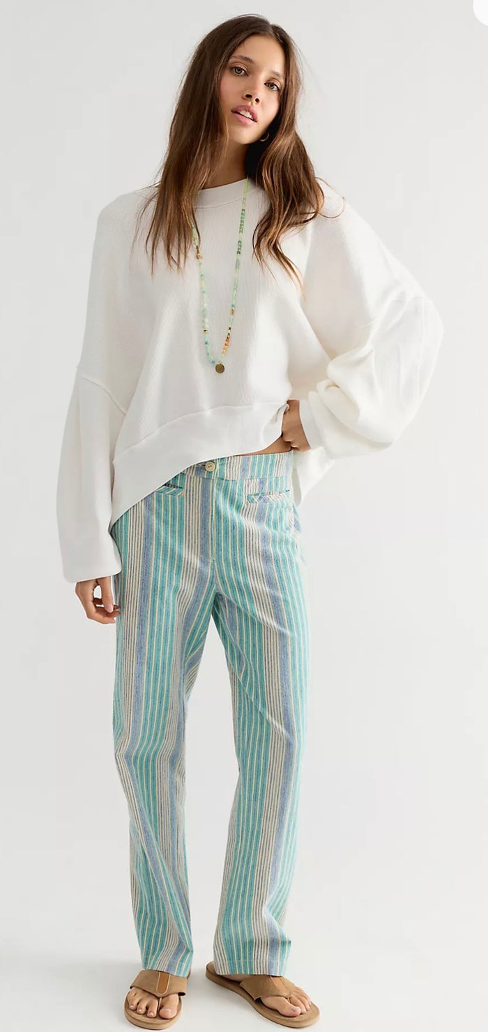 FREE PEOPLE SKYLINE TEE / CLEAN IVORY