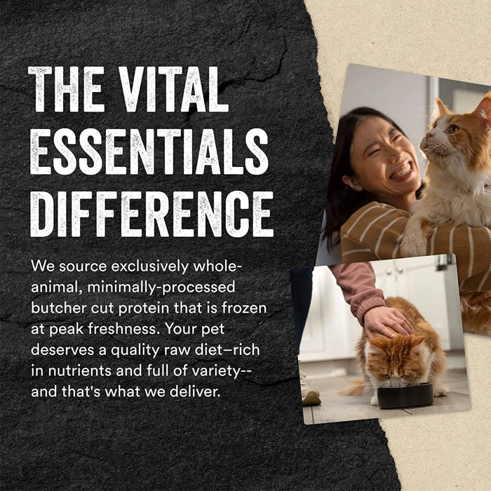 Whole animal butcher cut protein that is frozen at peak freshness.