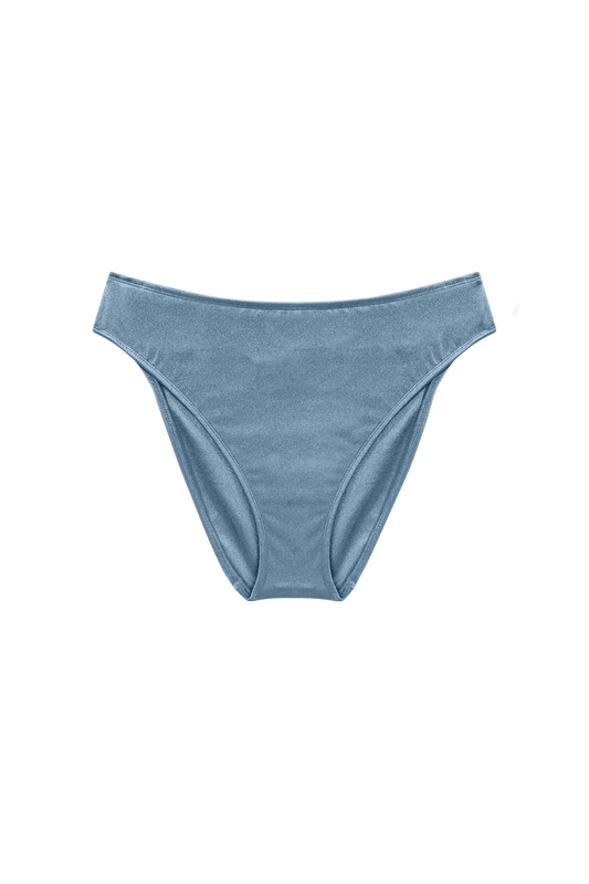 groot high waist bikini broekje lichtblauw meer bedekking