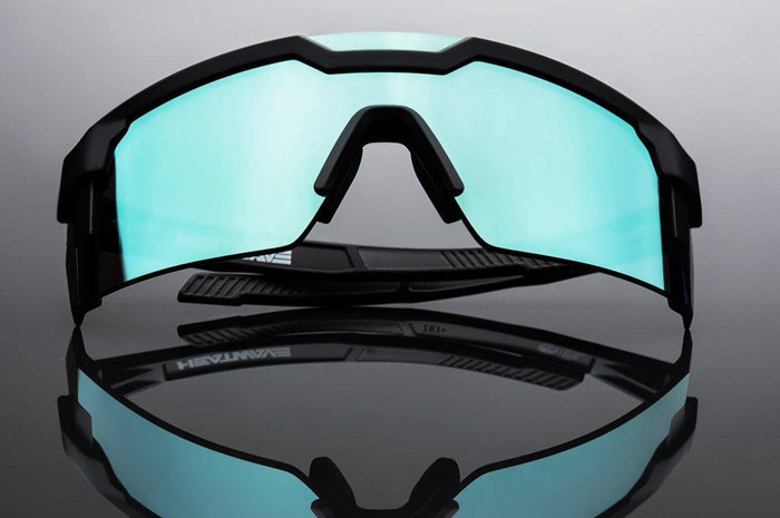 Heat Wave Future Tech Arctic Chrome Z87+ safety sunglasses, additional product view