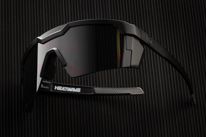 Heat Wave Future Tech black Z87+ polarized safety sunglasses, additional product view