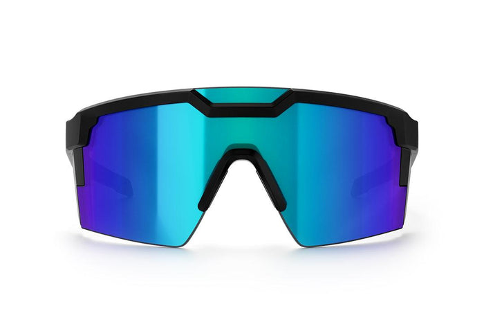 Front view of the Heat Wave Future Tech Galaxy Z87+ safety sunglasses
