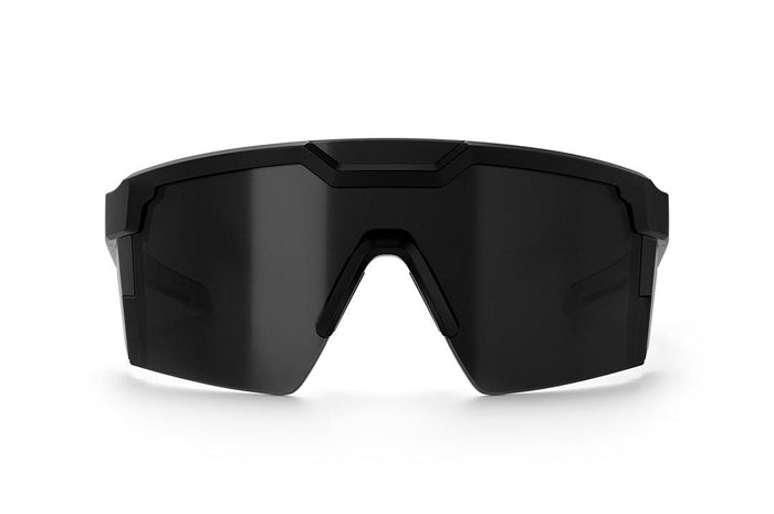 Front view of the Heat Wave Future Tech Socom Z87+ polarized safety sunglasses