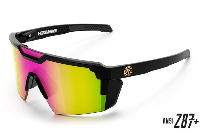 Side view of the Heat Wave Future Tech Spectrum Savage Z87+ safety sunglasses