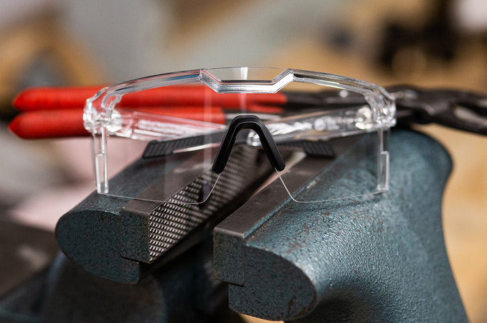 Heat Wave Future Tech vapor clear Z87+ safety glasses, additional product view
