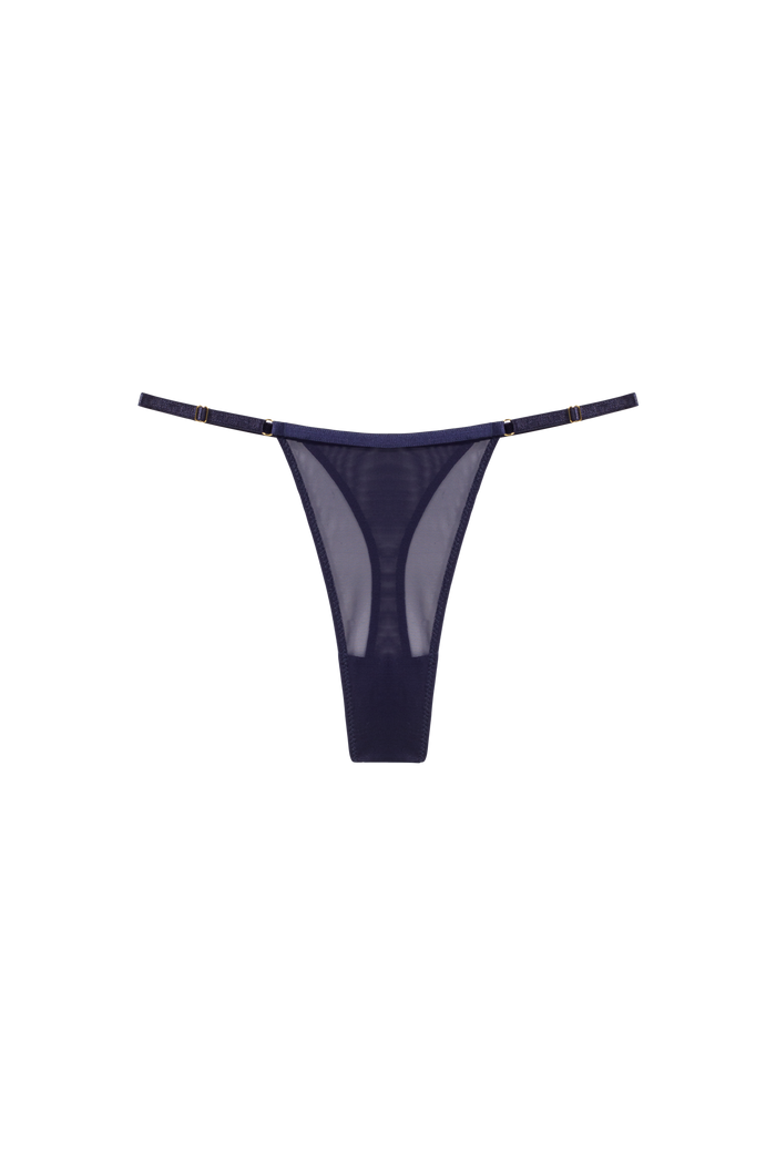 sexy string donker blauw