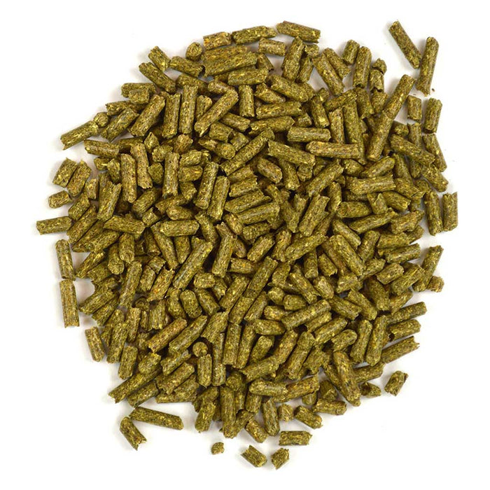 Garden Select Adult Rabbit Food out of bag.