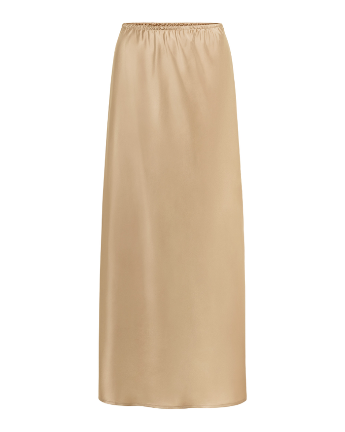 Gemsli HW351 36" Nude Silky Taffeta Half Slip myselflingerie.com
