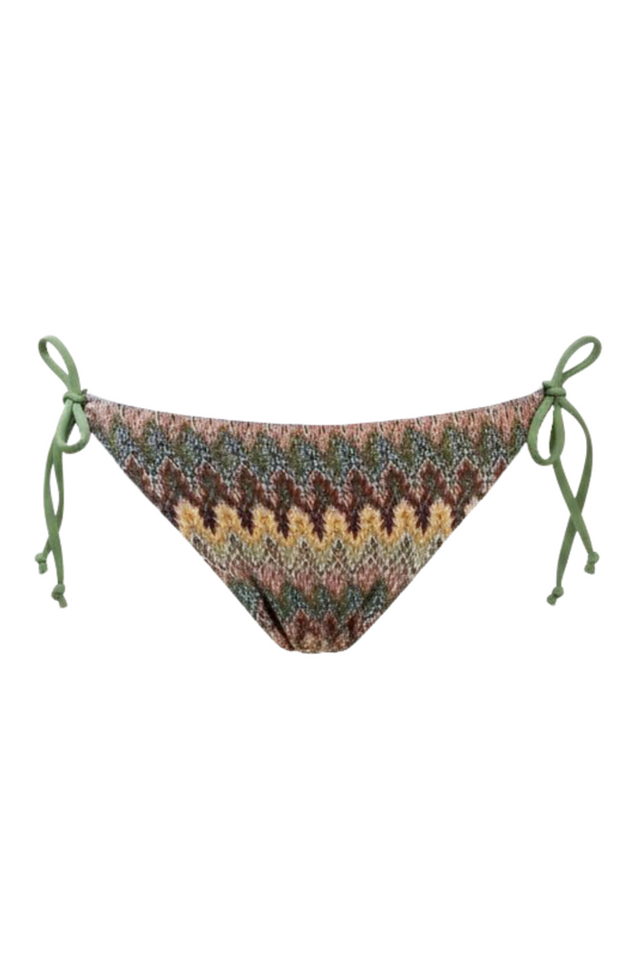 "Gia" bikini bottom green