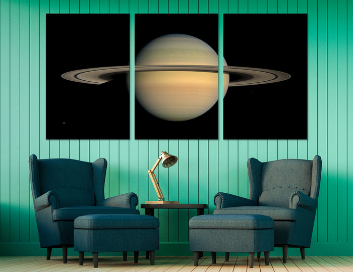 Giant Saturn Canvas Print #6075