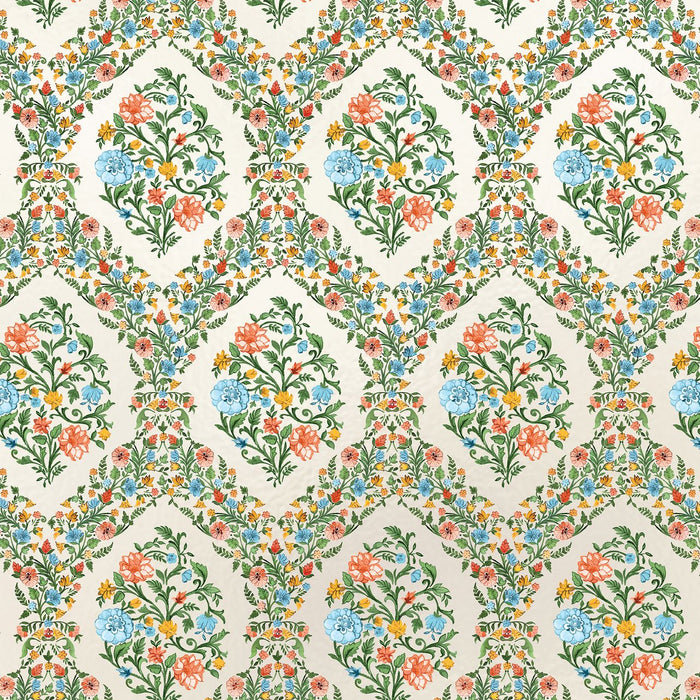 Gift Wrap - Floral Damask Pearl - Recycled Fiber - Jewelry