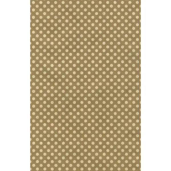 Gift Wrap - GW-8509 Pilgrim Kraft White Dots (Recycled) - 24