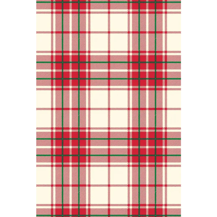 Gift Wrap - GW-9344 Red Plaid Mania - 24 X 417’ -