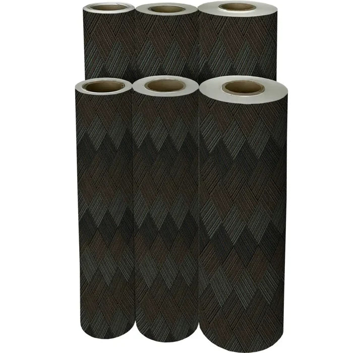 Gift Wrap -Abstract Argyle - Recycled Fiber
