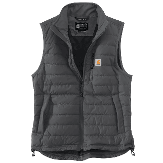 Carhartt Gilliam Rain Defender lightweight insulated vest in shadow, big and tall sizes