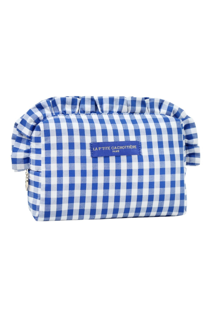 "Gingham" pouch