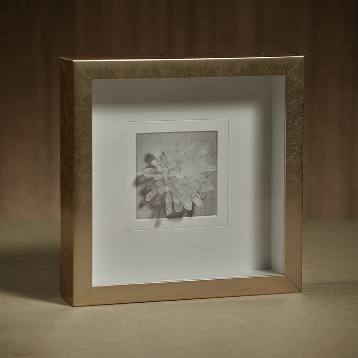 Gold Framed Clear Crystal - Decorative Accessories by Carlyle Avenue