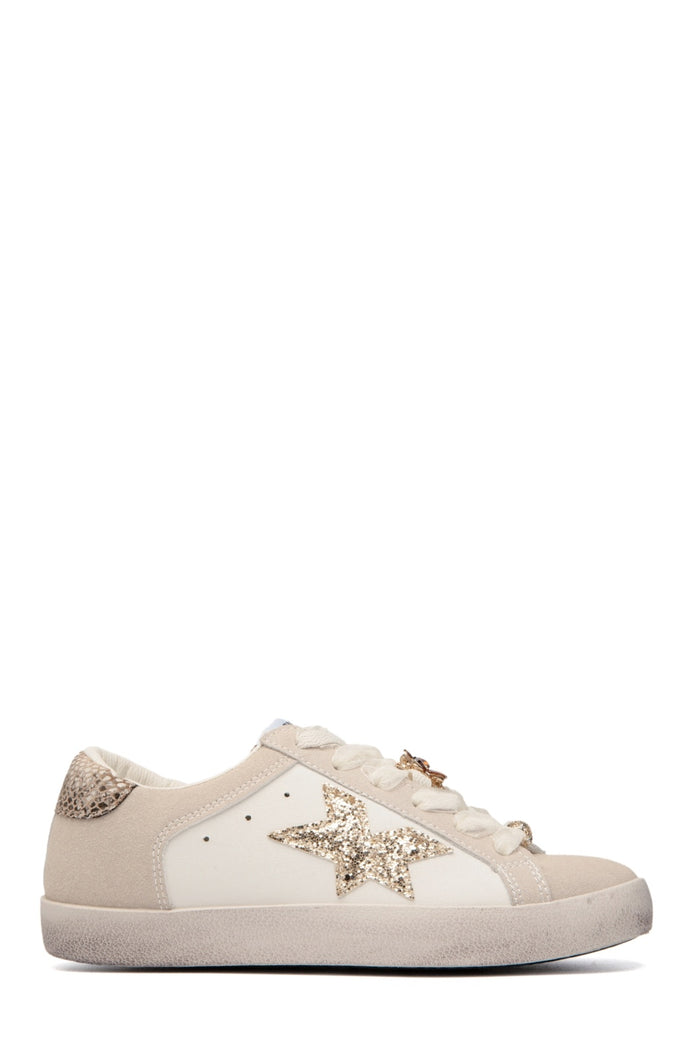 "Golden" spark sneakers
