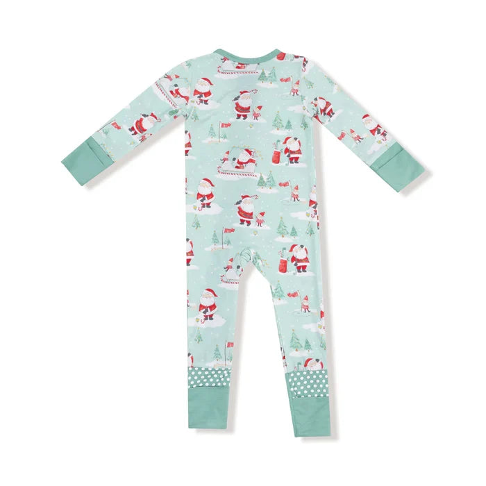 Golding Santa and Elves | 2 Way Zipper Romper
