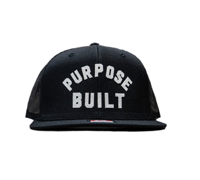Purpose-Built Good Times snapback hat in black