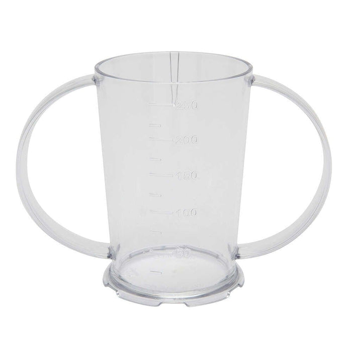 Image of Graduated Two Handled Beaker on a plain background.